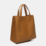 Bolso shopper en materiales reciclados camel