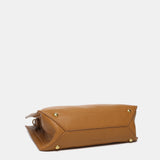 Bolso shopper en materiales reciclados camel