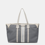 Bolso shopper en materiales reciclados gris