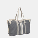Bolso shopper en materiales reciclados gris