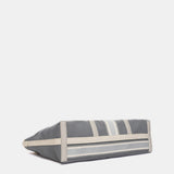 Bolso shopper en materiales reciclados gris