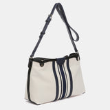 Bandolera en materiales reciclados beige