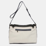 Bandolera en materiales reciclados beige