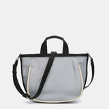 Bolso shopper en materiales reciclados gris