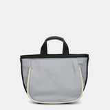 Bolso shopper en materiales reciclados gris