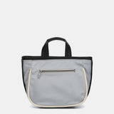 Bolso shopper en materiales reciclados gris