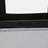 Bolso shopper en materiales reciclados gris