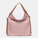 Tasche - Rucksack aus recyceltem Material in Rosa.