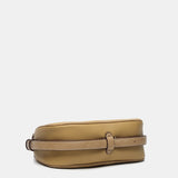 Bandolera en materiales reciclados camel