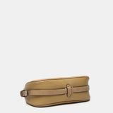 Bandolera en materiales reciclados camel