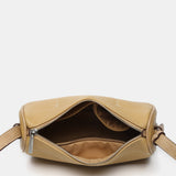 Bandolera en materiales reciclados camel
