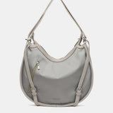 Tasche - Rucksack aus recyceltem Silbermaterial.