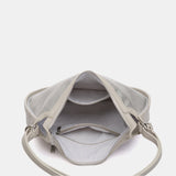 Tasche - Rucksack aus recyceltem Silbermaterial.