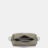 Shoulder bag in green recycled materials