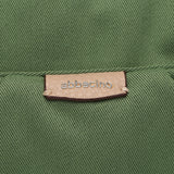 Shopper bag in recycled and quilted materials, green