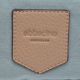 Shoulder bag in recycled and padded materials, blue