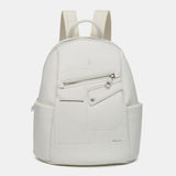 Mochila en materiales reciclados beige