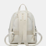 Mochila en materiales reciclados beige