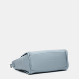 Handbag made of recycled materials in blue