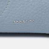 Shoulder bag in recycled materials, blue