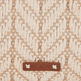Toiletry bag with yellow print