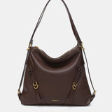 Multifunctional bag made of brown recycled materials