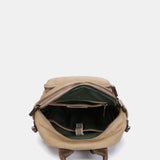 Mochila en materiales reciclados camel