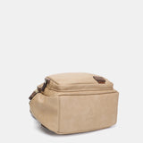 Mochila en materiales reciclados camel