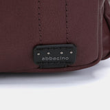 Mochila en materiales reciclados burdeos