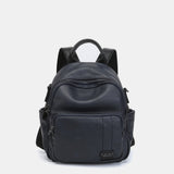 Mochila en materiales reciclados azul