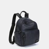 Mochila en materiales reciclados azul