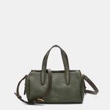 Green recycled material handbag