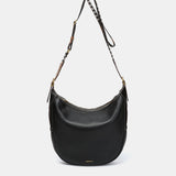 Bolso de hombro en materiales reciclados negro
