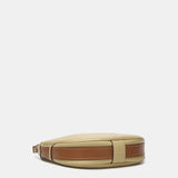 Bolso de hombro en materiales reciclados amarillo