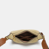 Bandolera en materiales reciclados amarilla