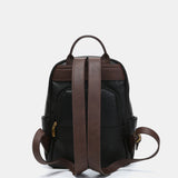 Backpack made of black recycled materials