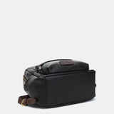 Backpack made of black recycled materials