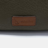 Green recycled material backpack