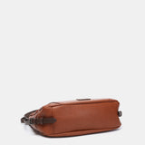 Bolso multifuncional en materiales reciclados cognac