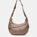 Bandolera en materiales reciclados camel