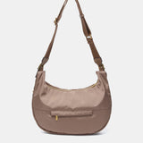 Bandolera en materiales reciclados camel