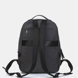 Backpack in grey recycled materials