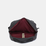 Backpack in grey recycled materials