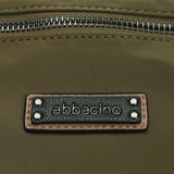 Green recycled material shoulder bag