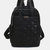 Mochila en nylon reciclado negra