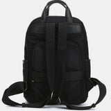 Mochila en nylon reciclado negra