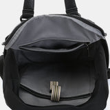 Mochila en nylon reciclado negra