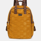 Mochila en nylon reciclado ámbar