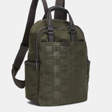 Mochila en nylon reciclado verde