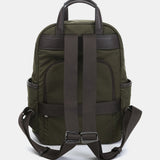 Mochila en nylon reciclado verde